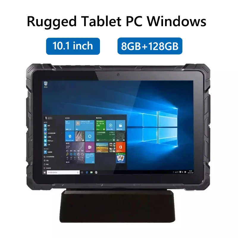 

Hot Selling Original F7G Industrial Rugged Windows 10 OS Tablet PC Win10 Intel N4120 10.1" HD 8GB RAM 128GB WiFi RS232 USB 3.0