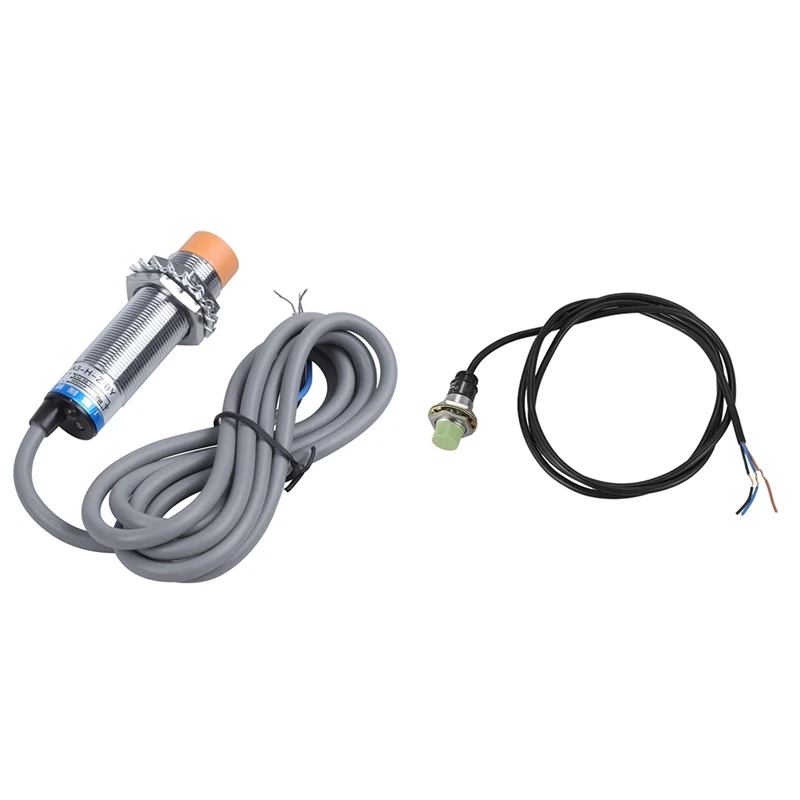 

1 Pcs LJC18A3-H-Z/BY 1-10Mm Capacitance Proximity Switch & 1 Pcs 8Mm Inductive Proximity Sensor Approach Switch