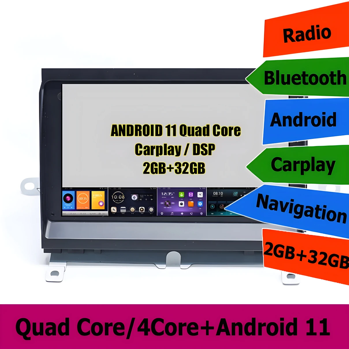 

Автомобильный GPS-плеер Android 14, для Land Rover Discovery 3 LR3, радио, стерео, мультимедийная навигация, головное устройство 6 + 128 ГБ DSP CARPLAY BT Wi-Fi