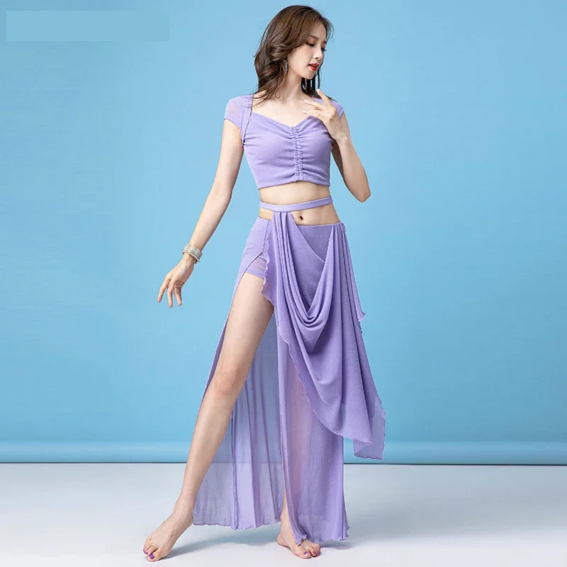 Женская одежда для тренировок по танцу живота сексуальная юбка большого размера