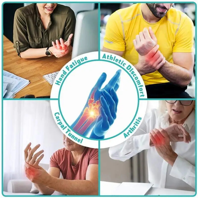 2 шт. компрессионные перчатки для поддержки большого пальца и артрита