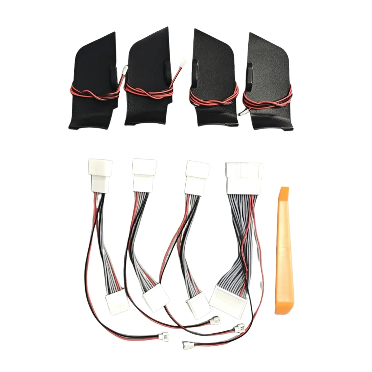 Для Toyota RAV4 2019-2024 внутренняя дверная чаша окружающий свет атмосфера лампа ручка