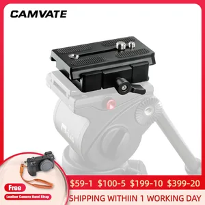 Быстросъемное основание CAMVATE Manfrotto с скользящей пластиной для крепления камеры и винтом 14 дюйма, 38 дюйма, для штатива Manfrotto 577501504701