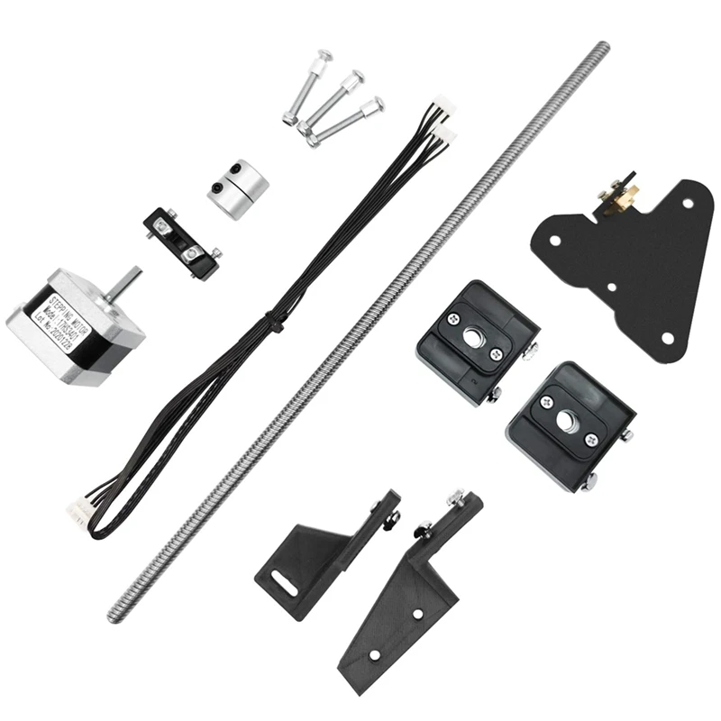 

For Ender 3 Accessories Dual Z Axis Kit -3D Printer Motor Upgrade Kit - Lead Screw Dual Z Stepper Motor Upgrade Kit
