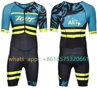 zootekoi triathlon summer cycling mtb short sleeved race speed trisuit ropa ciclismo pro team bicycle running bodysuit skinsuit