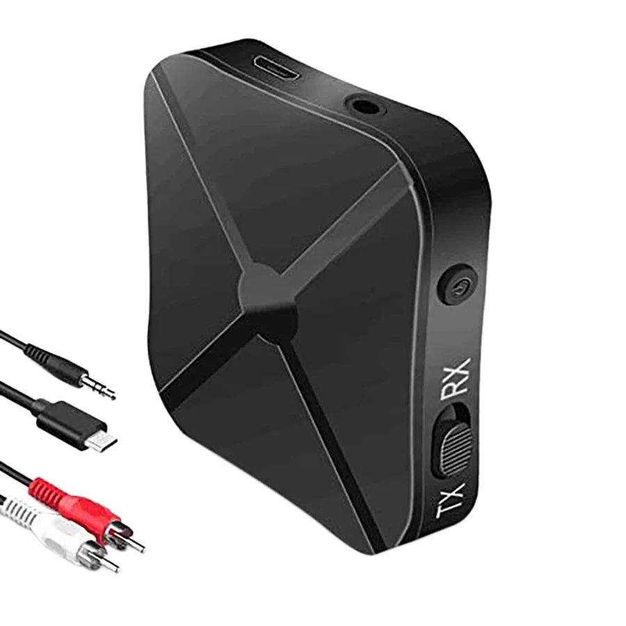 Передатчик-приемник Bluetooth 5.0 Адаптер 2 в 1 Разъем 3 5 мм для одновременного