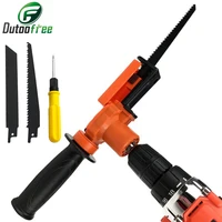electric drill to electric saw conversion head accessories of screwdriver reciprocating saw household multifunctional wood tools