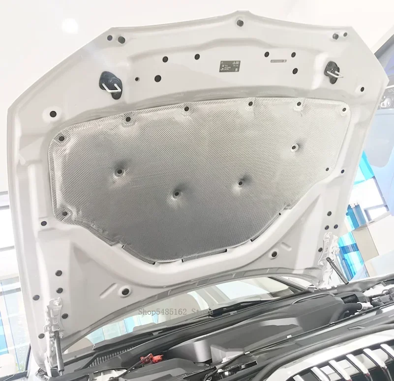 Звукоизоляция капота автомобиля хлопок для BMW 3 серии G20 G28 2020 2021 2022 2023 2024 передняя