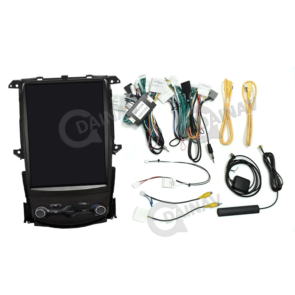 Автомобильный GPS-навигатор на Android с вертикальным экраном 13 6 дюйма для Ford Explorer