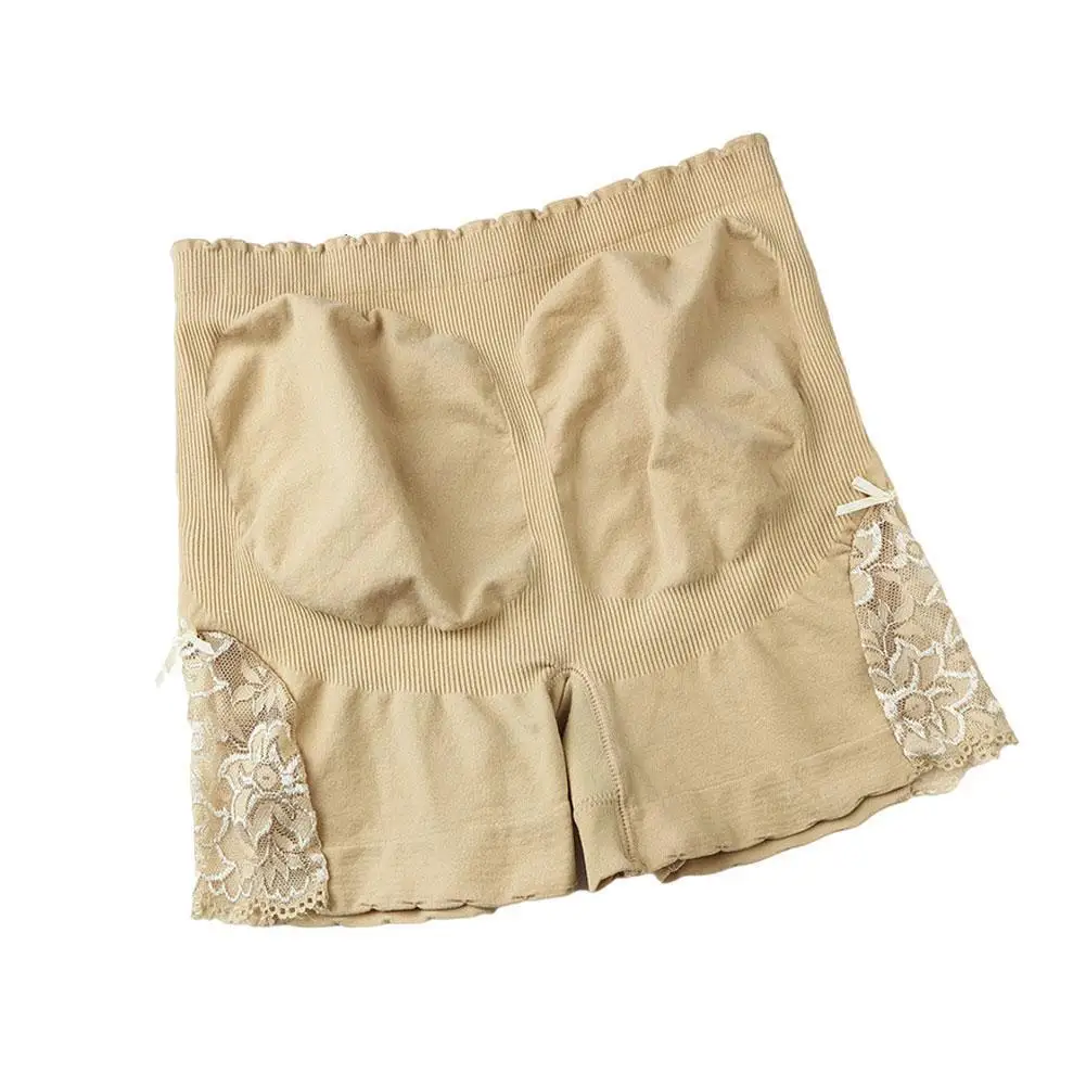 2022 Spring Female Panties Lace Seamless Safety Short Pants Lingerie Stretch Waist Shorts Slimming Women's Briefs Underwear V4a5