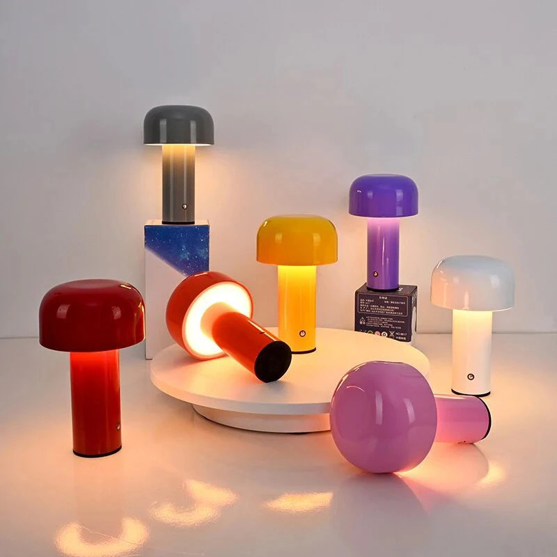 

Уникальное творчество, оригинальный итальянский дизайнерский портативный беспроводной сенсорный USB Перезаряжаемый прикроватный Настольный светильник