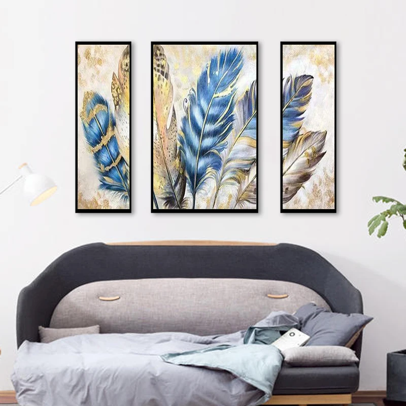 

CHENISTORY 3pcs DIY Painting By Numbers 40x50cm Art Picture Flweor Style Modern Decorative On Canvas Wall Art Oil Painting For D