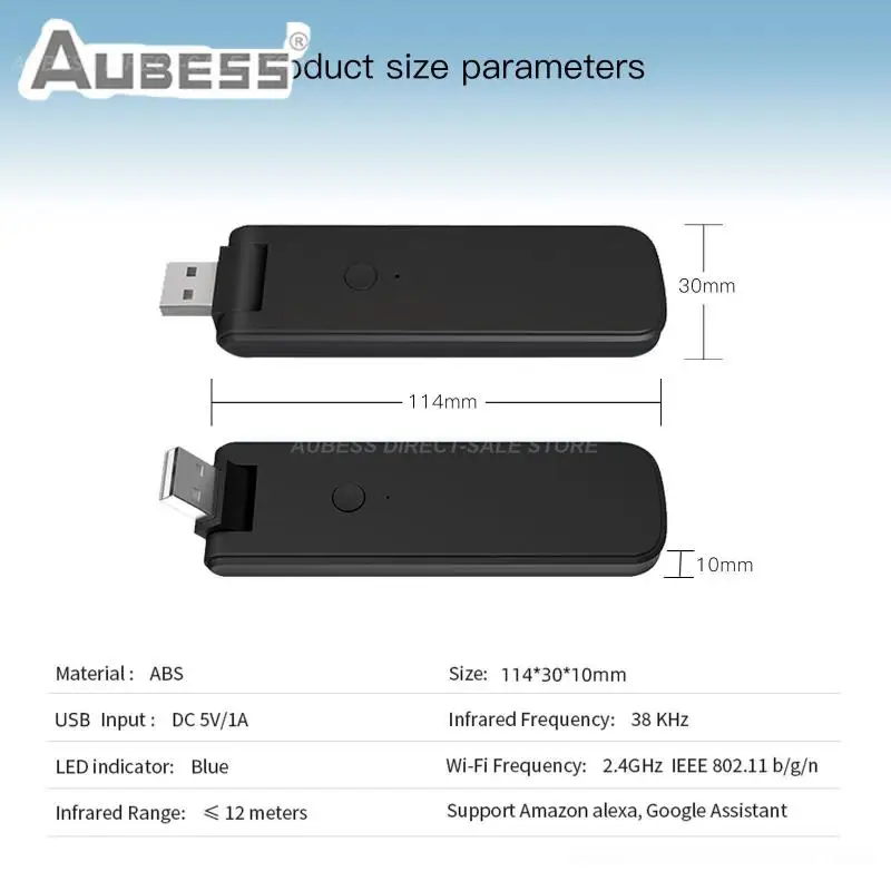 

Tuya Ir Rf Remote Controller Smart Home Automation Wireless Usb Wifi Remote Switch Work With Alexa Google Home Voice Control Diy