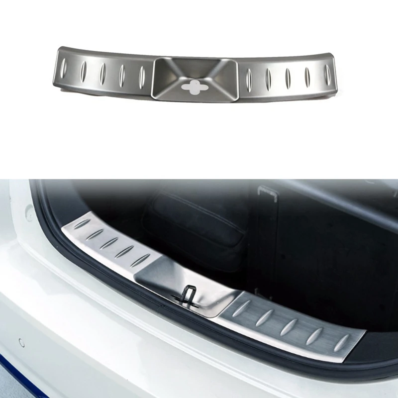 1 шт. задний бампер автомобиля внутренняя накладка на порог защитная наклейка