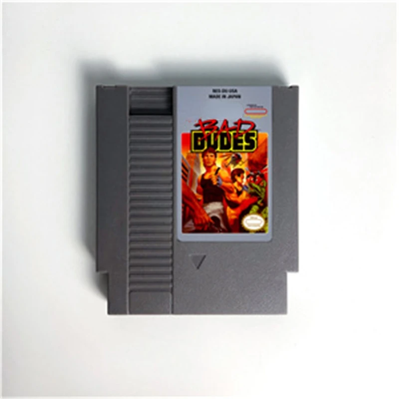 

Bad Dudes Game Cart for 72 Pins Console NES