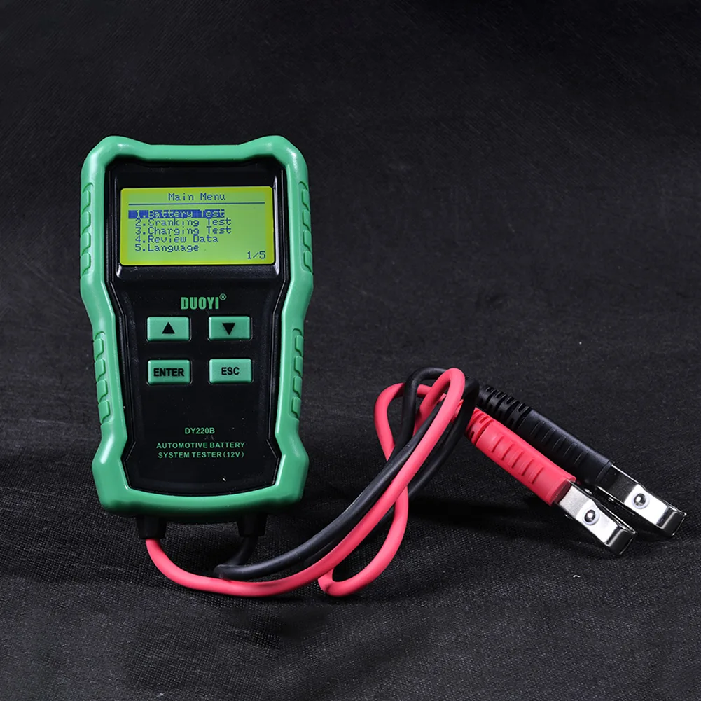 

Testing Tool Battery Tester 1pcs Battery Cranking Test Diagnostic Motor