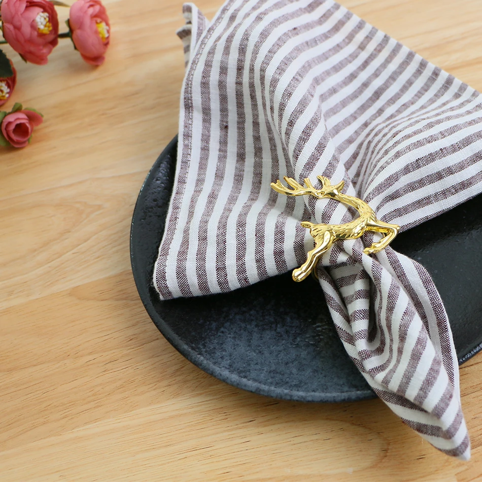 

4PCS Natural Linen Table Napkins,Soft Comfortable Tea Cloth, 40x40cm Durable Towels for Dinning Bridal Party Wedding Decor