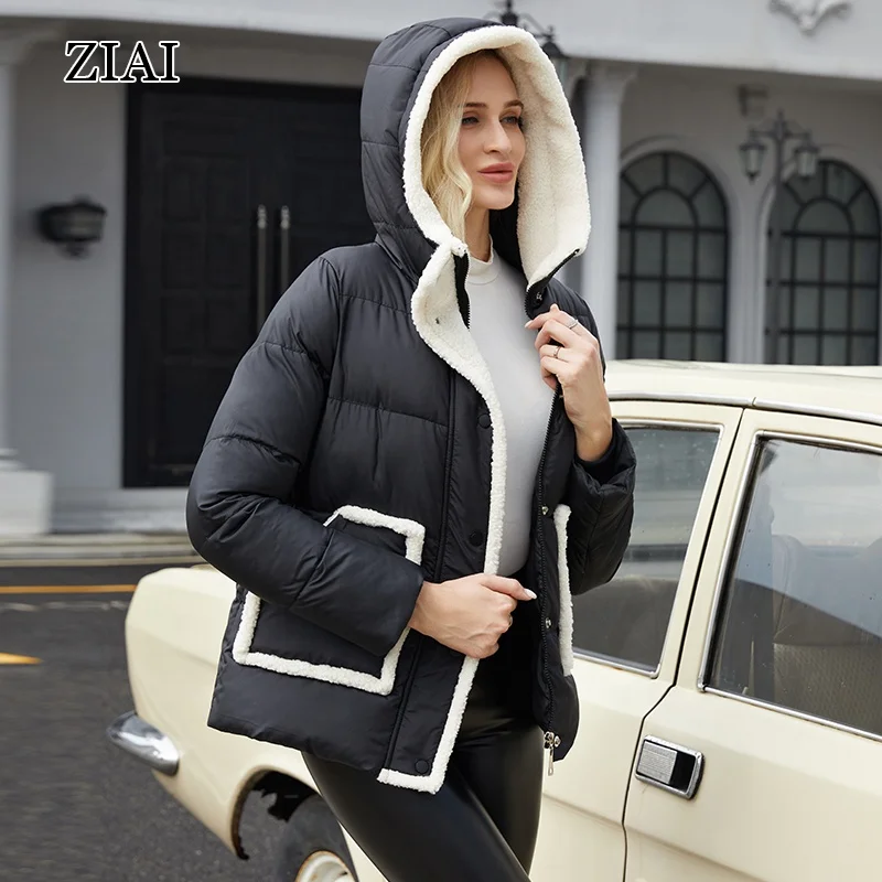 women's padded jacket stand collar winter clothes for women fashion Europe and the United States padded jacket