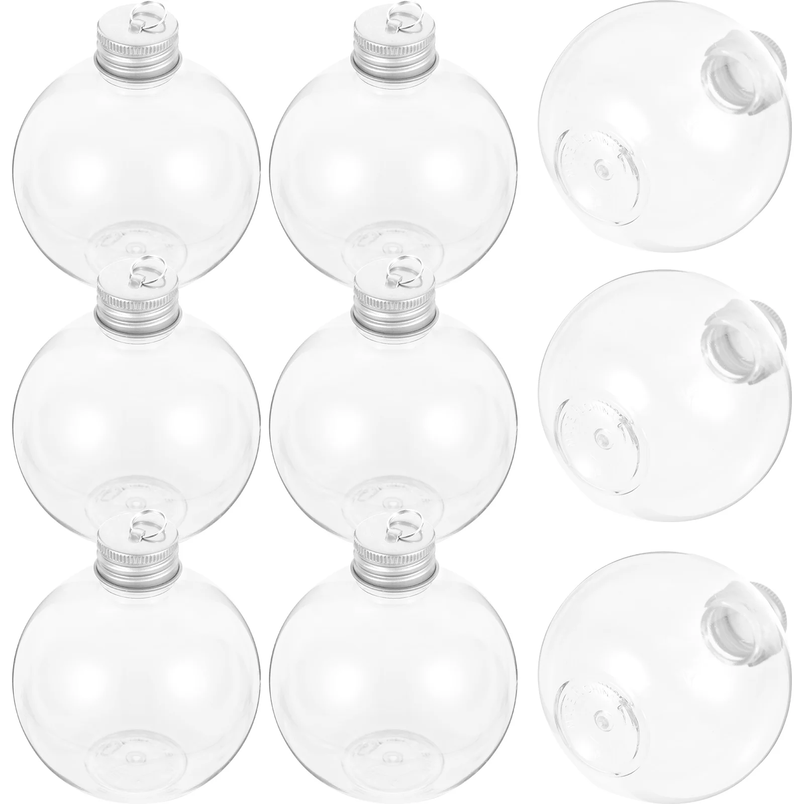 

Christmas Spherical Bottle Iced Coffee Bottles Practical Milk Anti-leak Drink Supply Lids