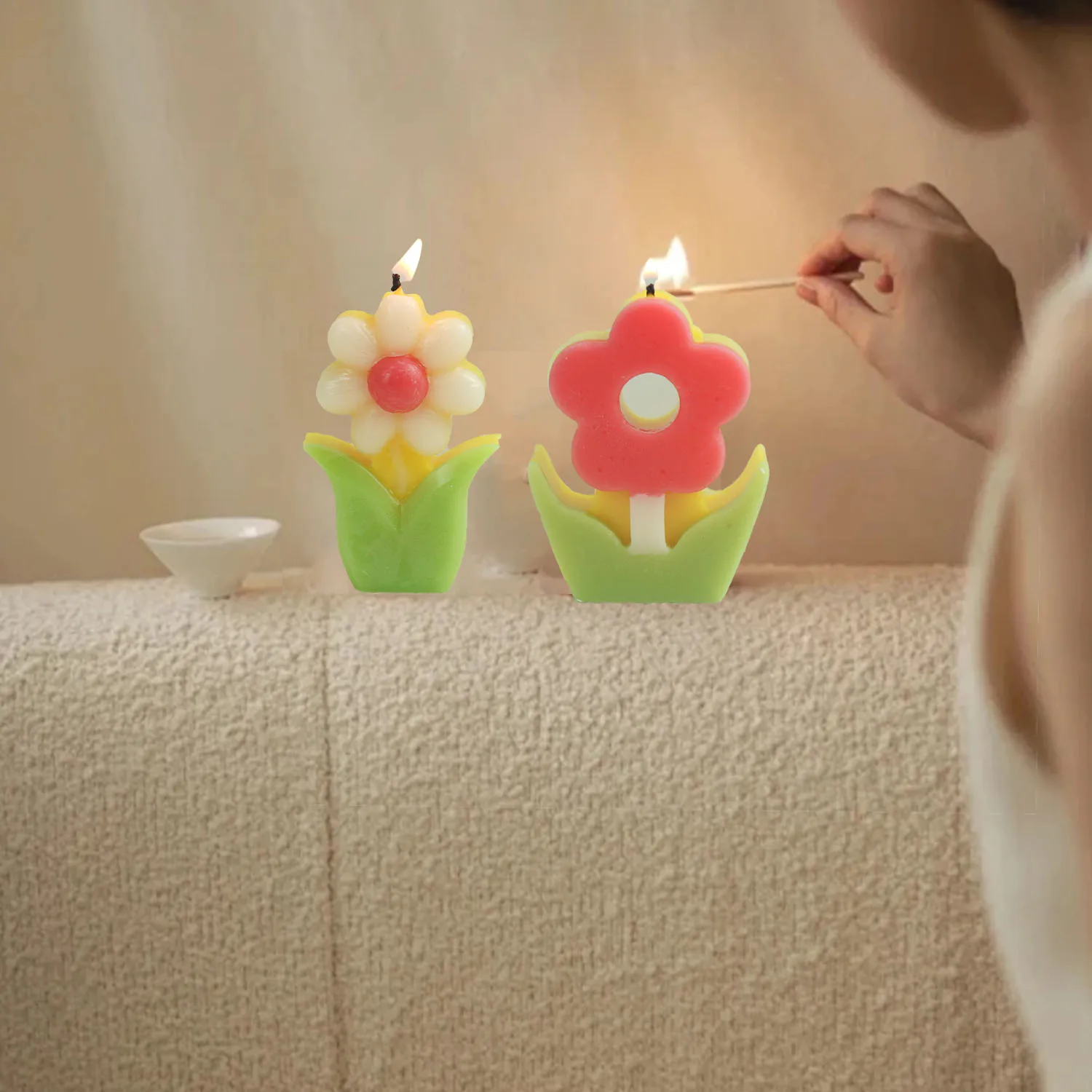 Силиконовые 3D формы в виде цветов свечи ручная работа искусственная смола Капля