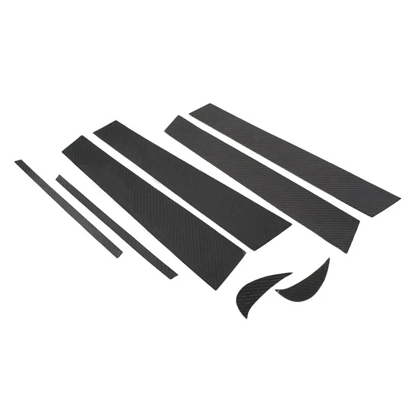 

8 шт. для Toyota Camry 2018 2019-2024, автомобильное окно, B-столб, отделка, наклейка, дверные столбы, оберточная пленка, аксессуары для стайлинга