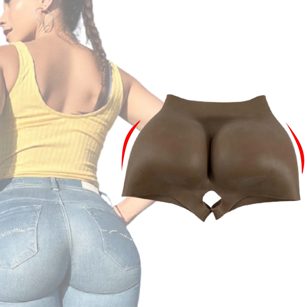 

3000g Realistic Silicone Lift Hip Underwear Buttocks Sexy Crossdresser Pants Lady Enhancer Buttock Panties For Women