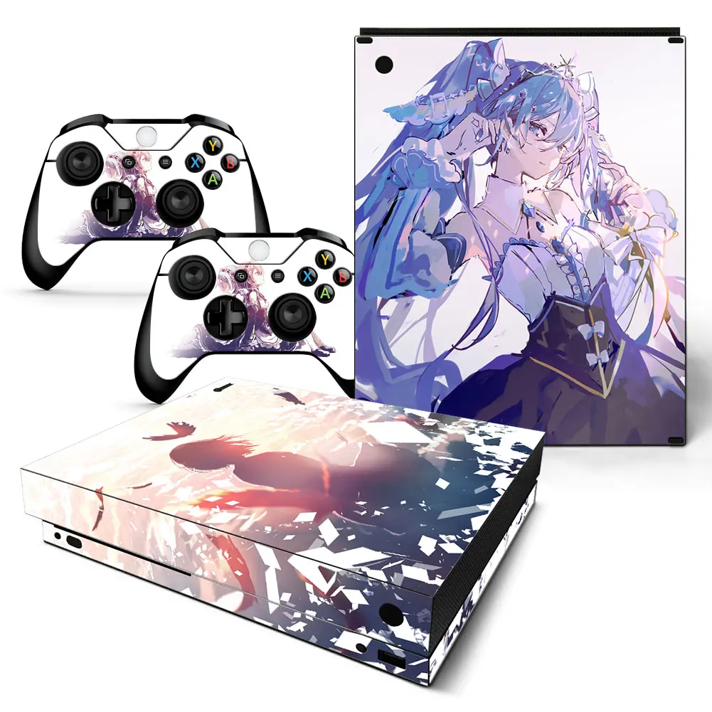 Милый Xiaoqing Новый стиль игры Полное покрытие кожа консоль &amp Наклейка на