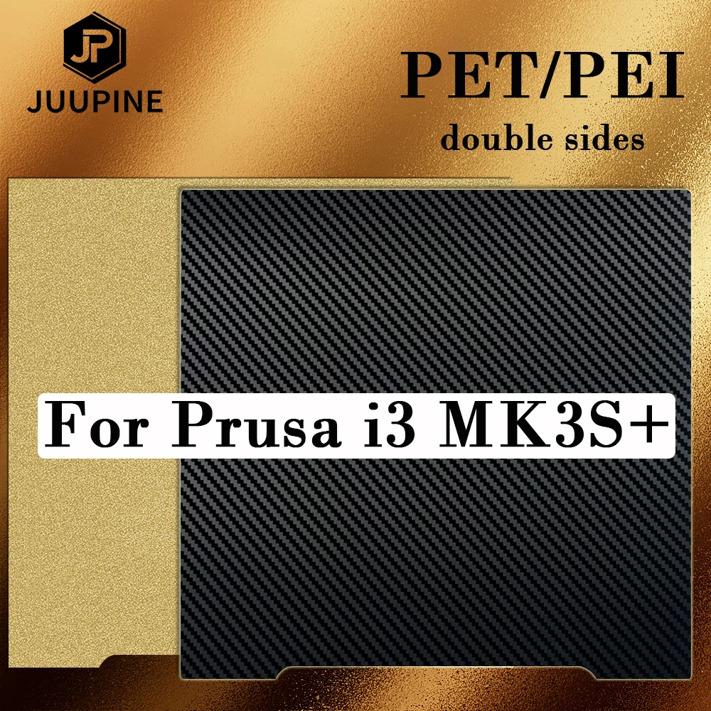 

MK3S PEI Sheet 241*253.8 Double Sided PET PEI Spring Steel Sheet Mk52 Pei Magnetic Build Plate For Prusa i3 MK2.5S Mk3 MK3S