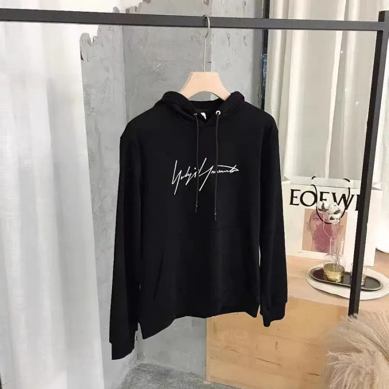 

Yamamoto Yoshi Y-3 Men's and Women's Hooded 2023 Autumn/Winter Fashion Versatile Casual Printing Pullover