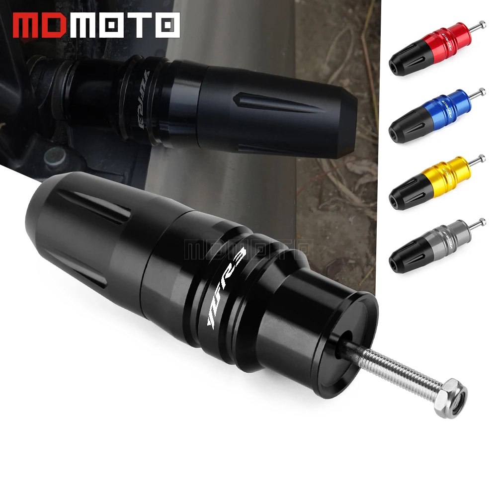 

Motorcycles Exhaust Frame Sliders Crash Pads Falling Protector For YAMAHA YZFR3 YZF-R3 2015 2016 2017 2018 2019 2020 accessories
