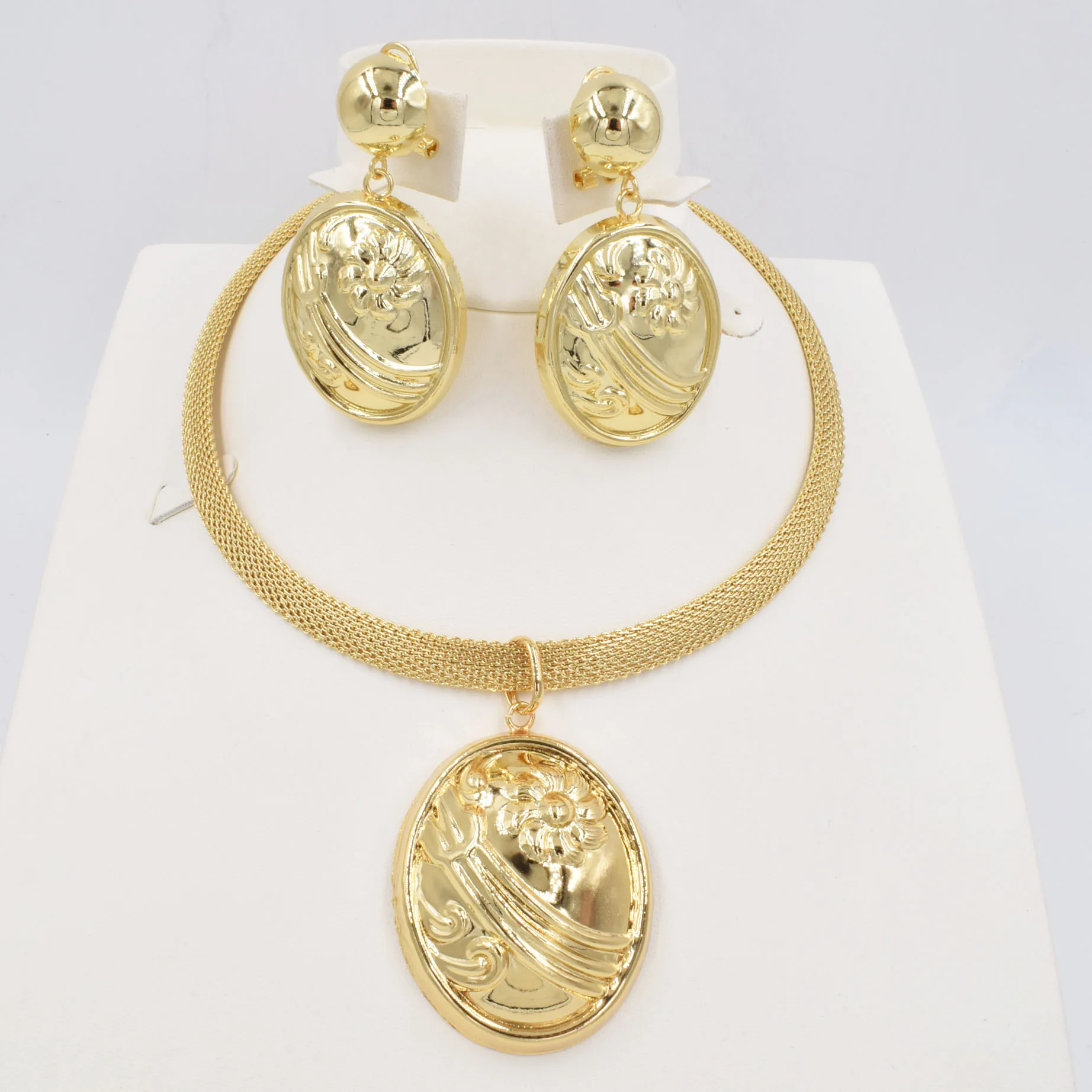 Высокое качество Дубай золотые украшения Цвет комплект ювелирных изделий для