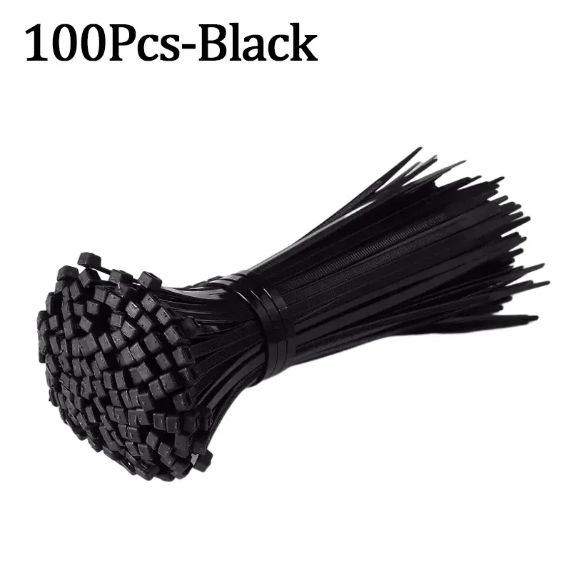 

Нейлоновые кабельные стяжки Самоблокирующиеся регулируемые шнуровые стяжки Ремни Крепежная петля Крепежное кольцо Домашний офис Мастерня Пластиковые проволочные стяжки