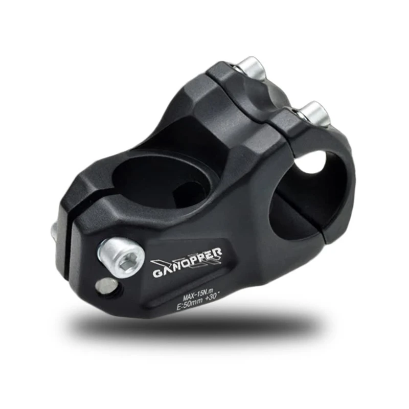 

GANOPPER 30 Degree Bicycle Handlebar Stem Riser XC AM Mountain Road Bike Tiltable Stem Tube 31.8X28.6Mm Cycling Parts