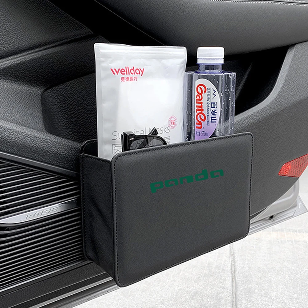

Car Trash Can Collapsible Leak-Proof Storage Bag Backseat Portable Car Garbage Waste Basket Bin Auto Supplies For FIAT Panda
