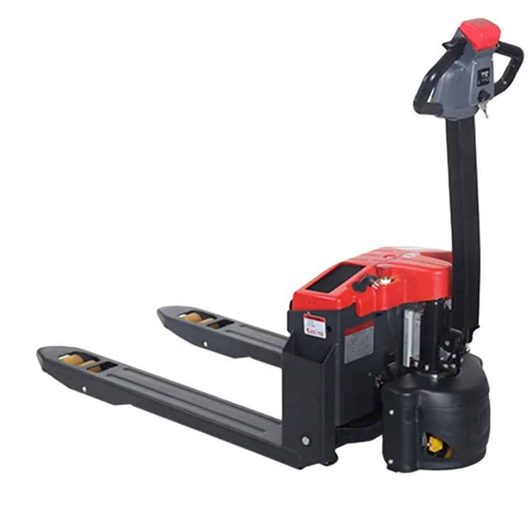 

Practical forklift fork lift truck hand pallet trucks 1500kg 1.5ton capacity lithium battery power cheap price