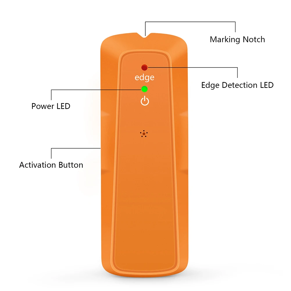 

Mini Handheld Wall Detector Metal Wood Studs Depth Tracker Wall Scanner