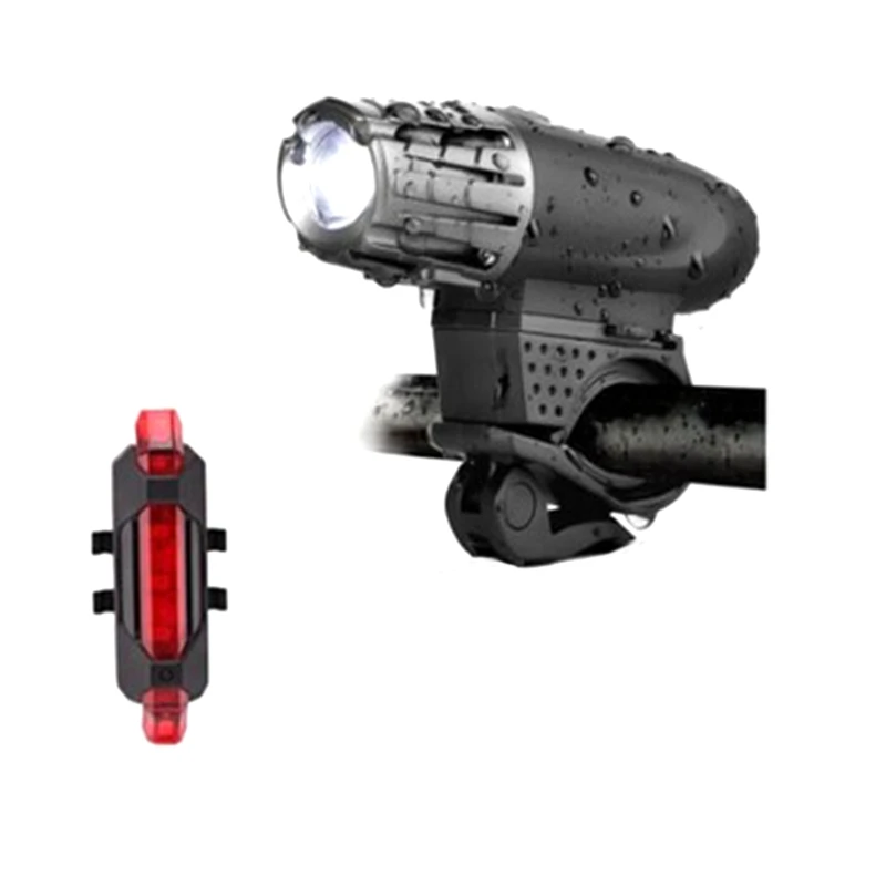 

Фонарь для велосипеда, супер яркий USB Перезаряжаемый мощный фонарь, 4 режима, велосипед, фонарь IPX5, водонепроницаемый