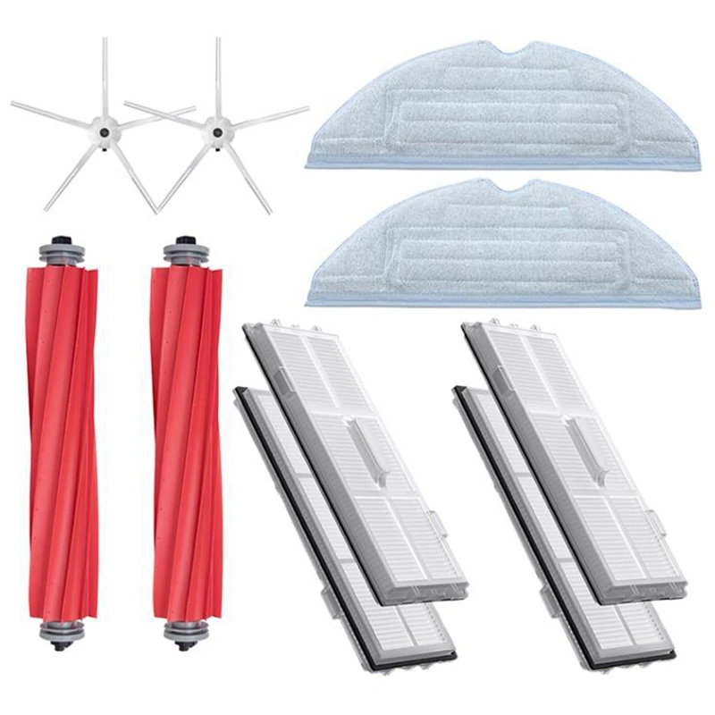 

Сменные детали для пылесоса Xiaomi Roborock S7 T7 Plus, насадка на швабру, фильтр НЕРА, основная и боковые щетки