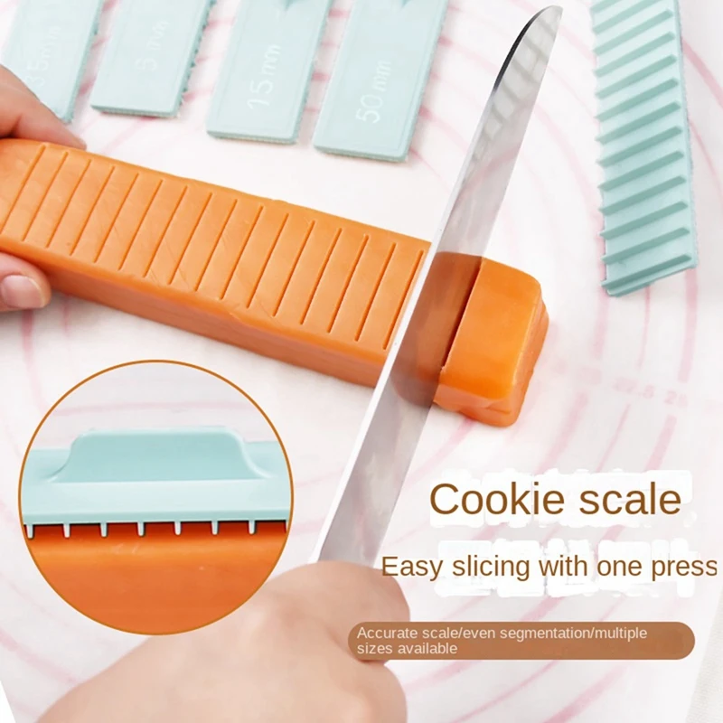 8 шт. линейка для измерения толщины печенья