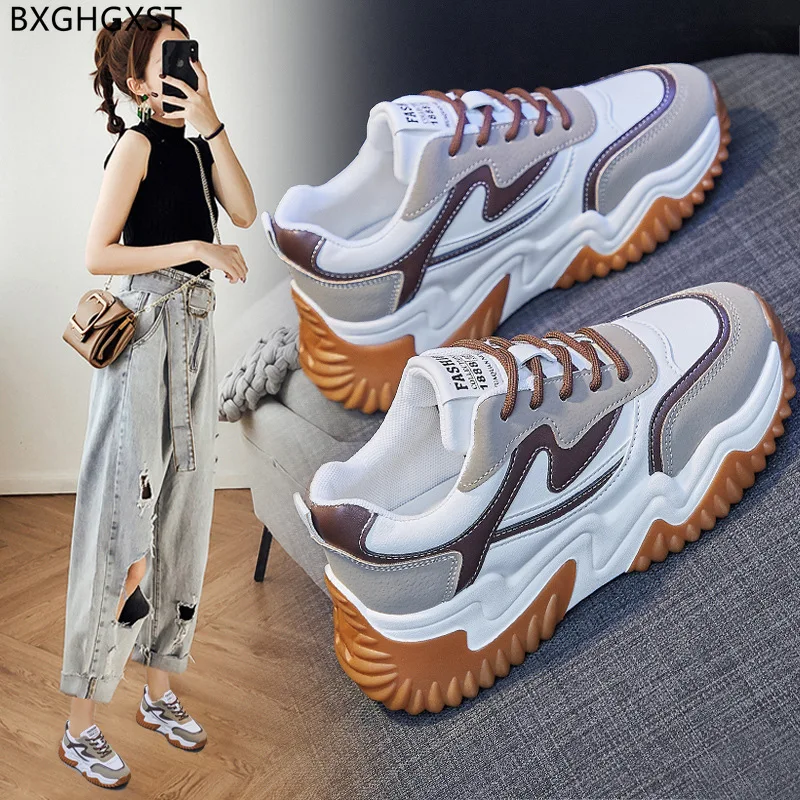 

Sneakers for Women 2022 New Ladies Shoes Vulcanize Shoes Platform Sneakers Running Shoes for Women Chunky Sneakers Zapatos Mujer