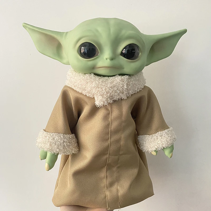 

Star Wars Yoda Master Anime Figure Kawaii The Mandalorian Action Figure Baby Yoda Doll Figurine Disney Toys for Children Gift