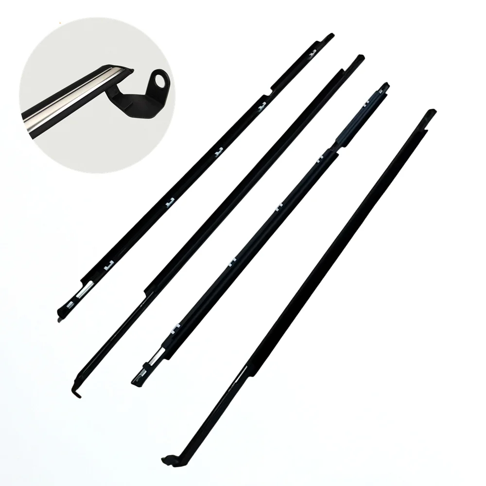 Для Corolla EE110 AE110 AE111 стеклянное уплотнение черный/хромированный ремень