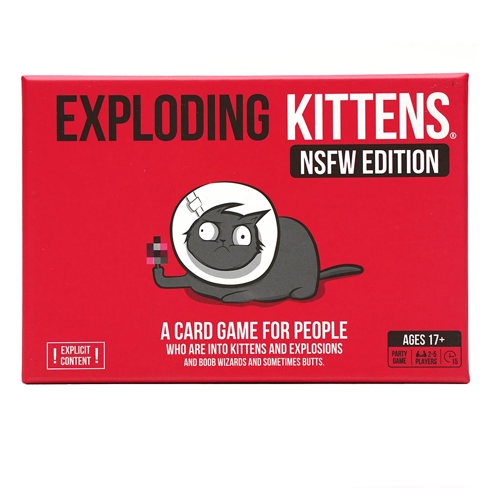 NSFW Edition Exploding Kittens Card Games