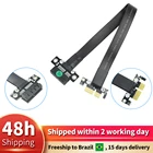 R11SF карта расширения PCI Express PCIe 3,0x1 для ПК, графическая карта, ленточный удлинитель кабеля, PCI-E 1x до 16x, без кабеля питания