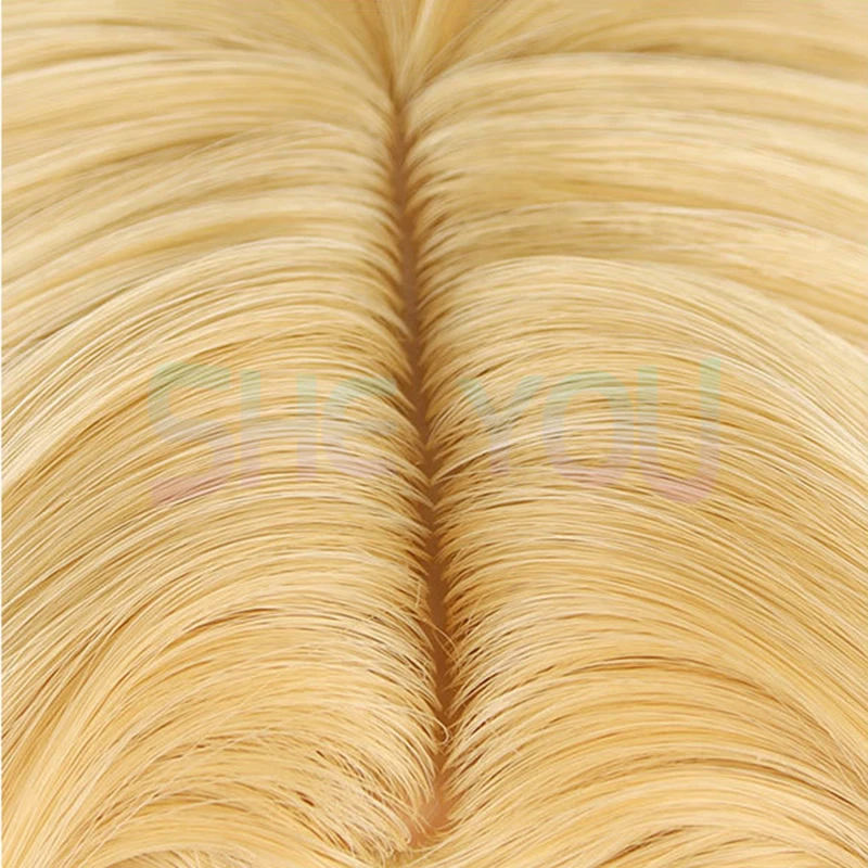 Парик для косплея Marcille Donato из Аниме длинные светлые предварительно оплетенные