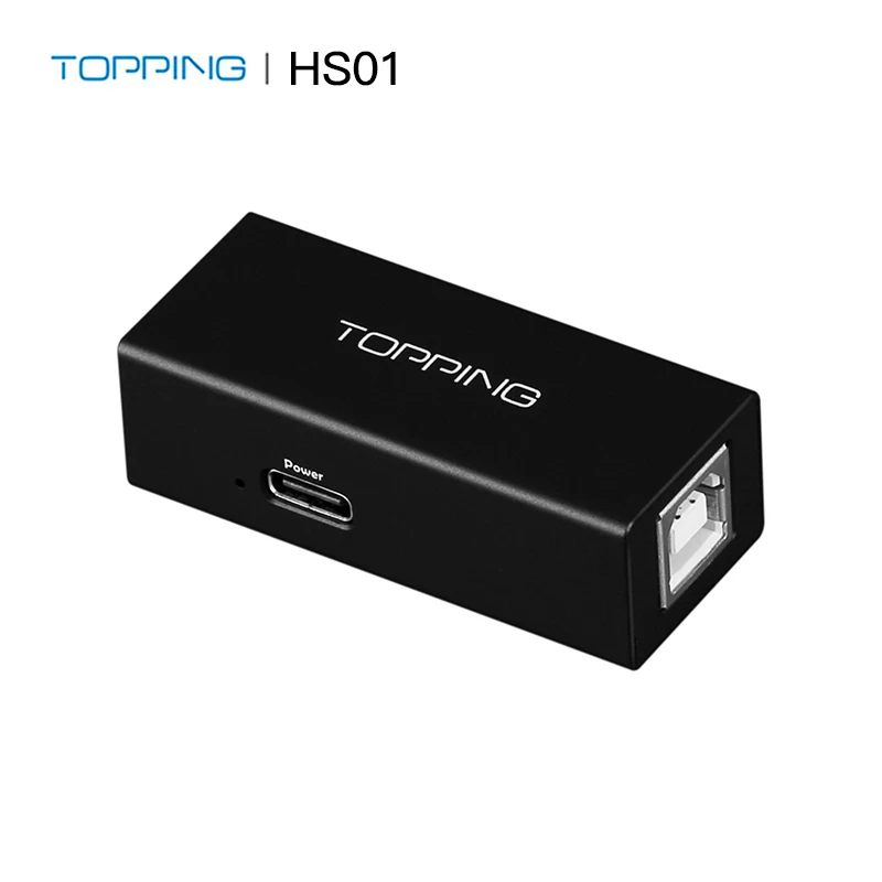 

Высокоскоростной звукоизолятор TOPPING HS01 USB 2,0, 1kVRMS USB-изолятор USB 2,0, высокоскоростной PCM32bit/768kHz DSD512 с низкой задержкой