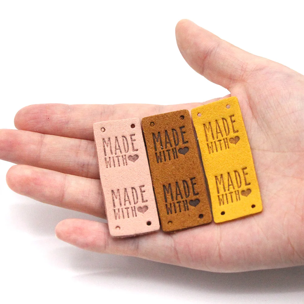 20 шт. кожаные этикетки для одежды ручная работа | Дом и сад