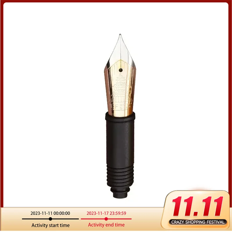 

N0.33.5 fountain pen nib for Hongdian fountain-pens EF F nibs pens accseeories for hongdian N6 D5 D1 N7 school office supplies