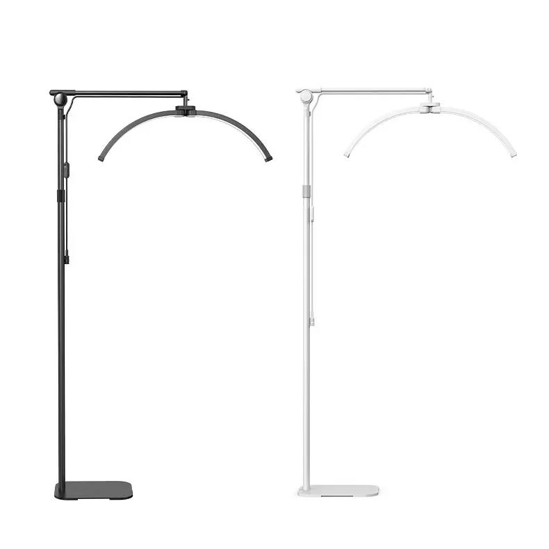 Светодиодный светильник для ресниц в форме полумесяца красоты ногтей и торшер