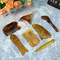 1pc beeswax hand held smooth resin neck shoulder cervical board
